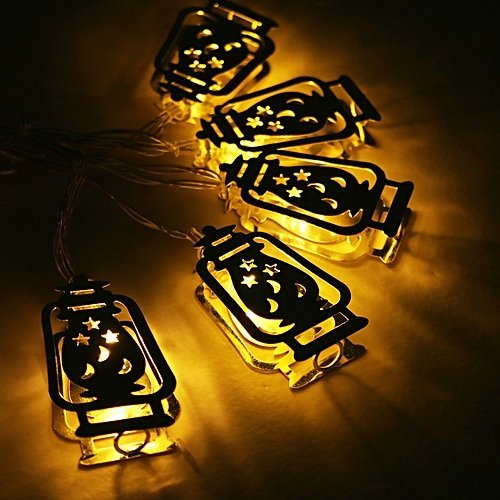 Star and moon lantern