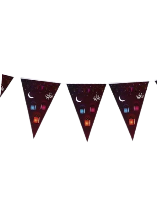 Lateran Ramadan/Eid Flags (10 Pcs)