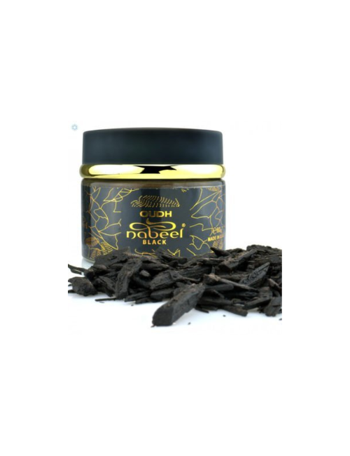 Nabeel Black Bakhoor Incense for Home - 60g