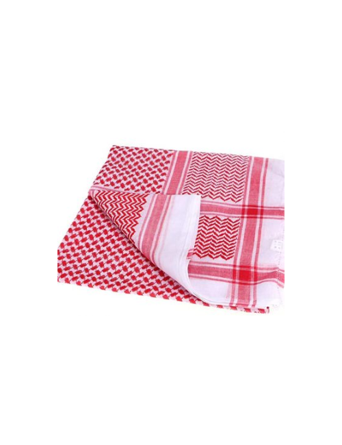 Red & White Basic Keffiyeh