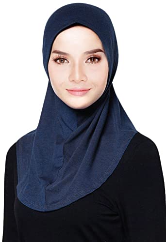 1 PC NAVY COTTON HIJAB