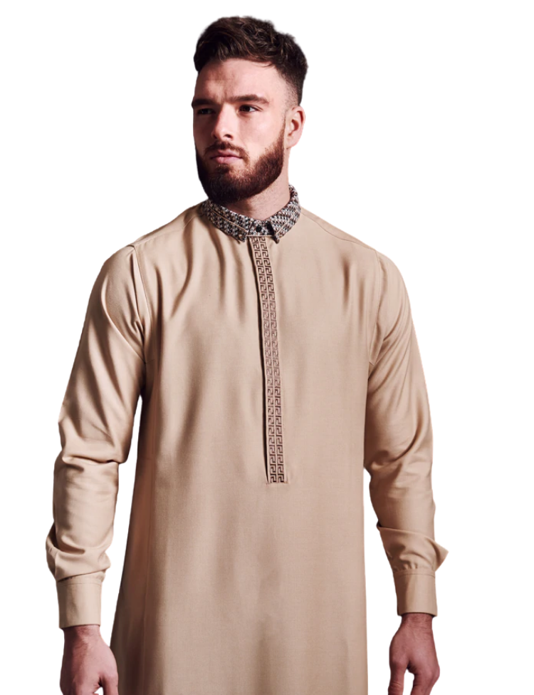 LAWUNG MEN'S BEIGE  THOBE FROM UK
