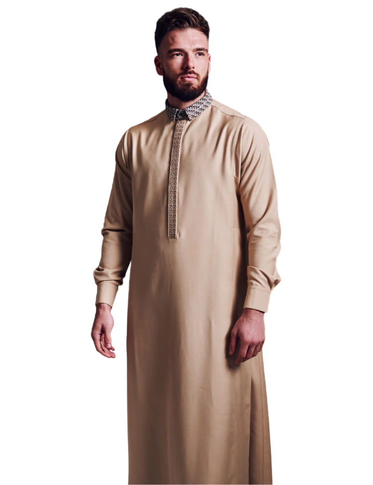 LAWUNG MEN'S BEIGE  THOBE FROM UK