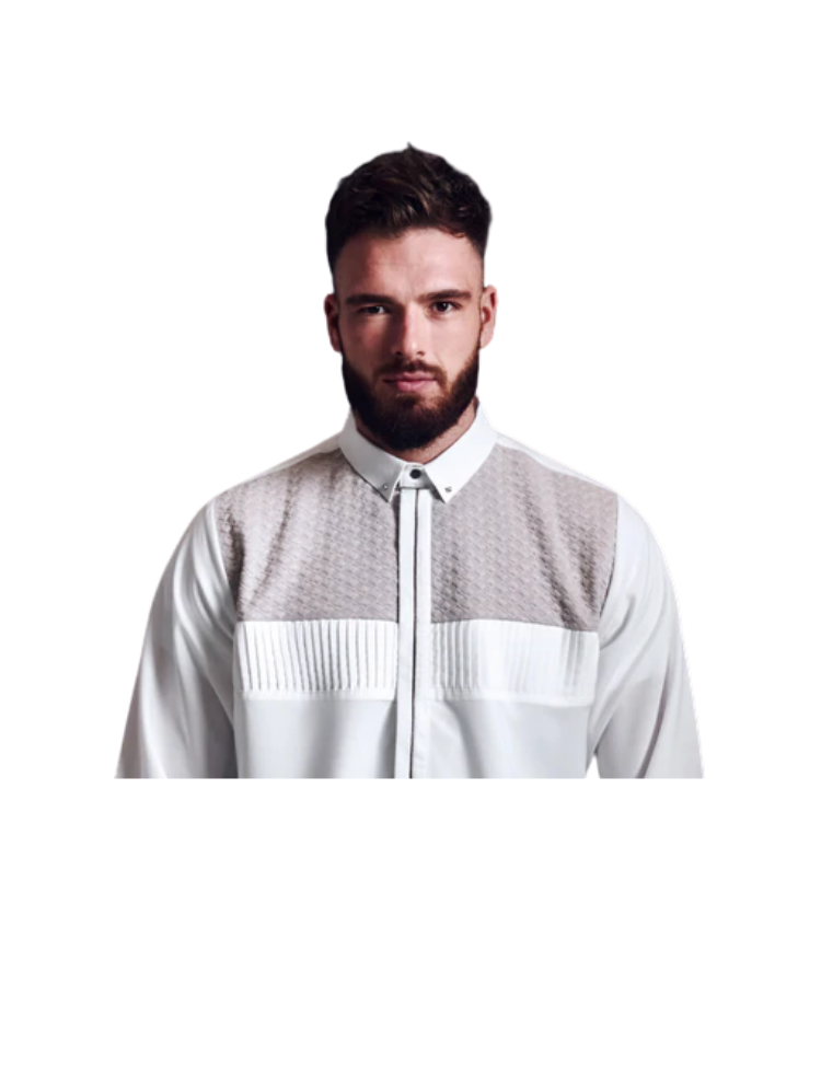 LAWUNG OFF WHITE MEN'S THOBE FROM UK