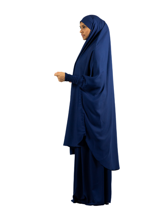 TWO PIECE JILBAAB NAVY BLUE