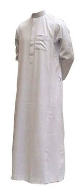 ORIGINAL AL-HARAMAIN MENS THOBE - WHITE