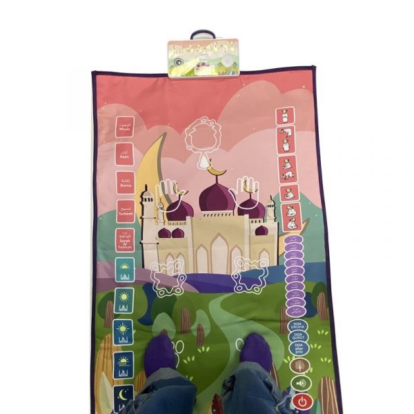 Educational prayer mat
