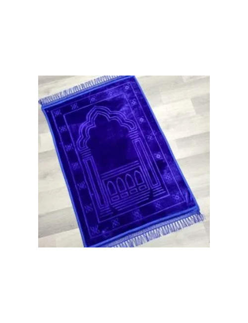 Cushioned Prayer Mat (Royal Blue)