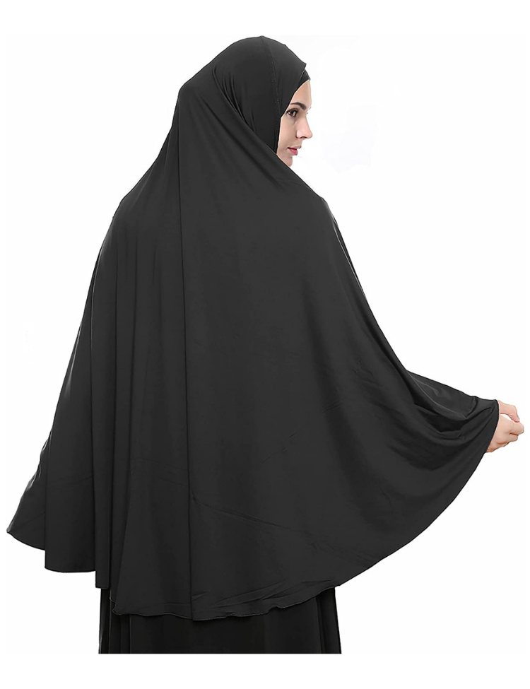 1-PC Amira hijabs 3xl - Black