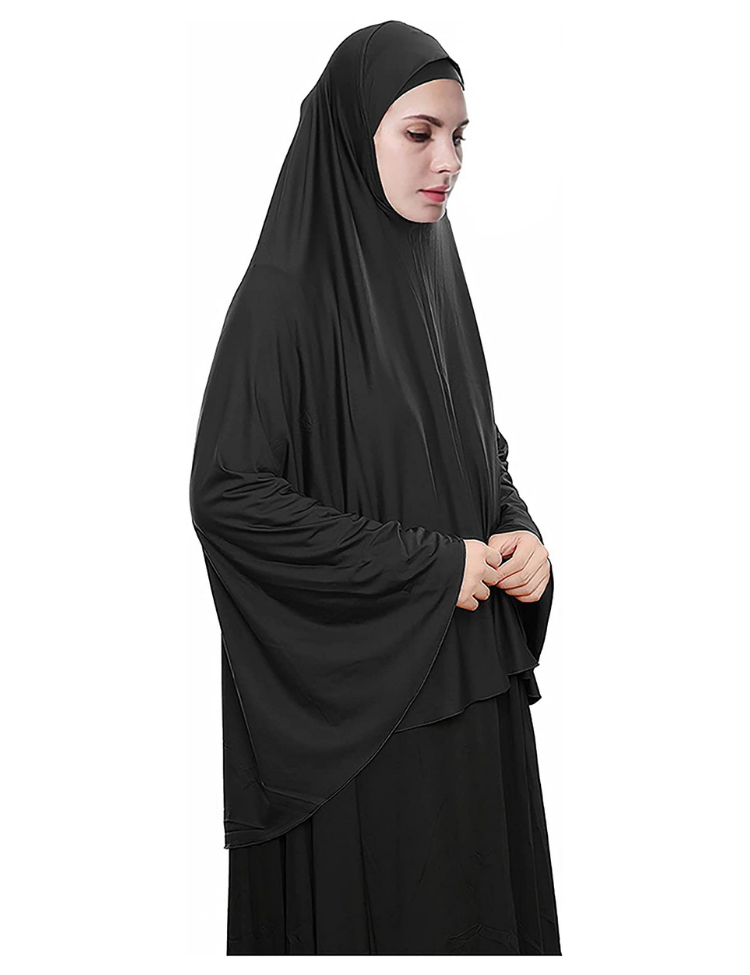 1-PC Amira hijabs 3xl - Black