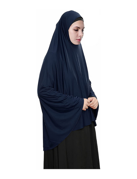 1-PC Amira hijabs 3xl - Navy Blue