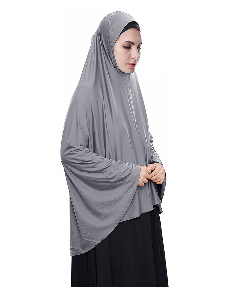 1-PC Amira hijabs 3xl - Grey