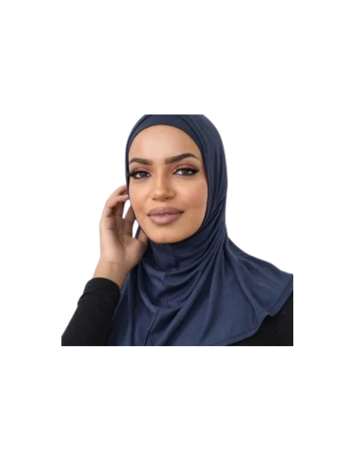 Al-Amira 2-Piece Hijab (Navy Blue)
