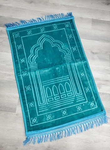 Cushioned prayer mat